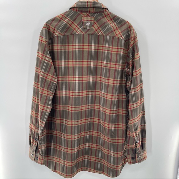 Alaskan Hardgear by Duluth Trading Co. Soft Flannel Big Tall Shirt Size XL Tall - Picture 6 of 9